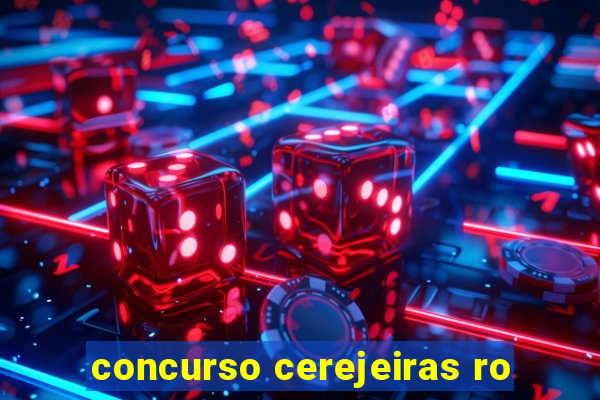 concurso cerejeiras ro